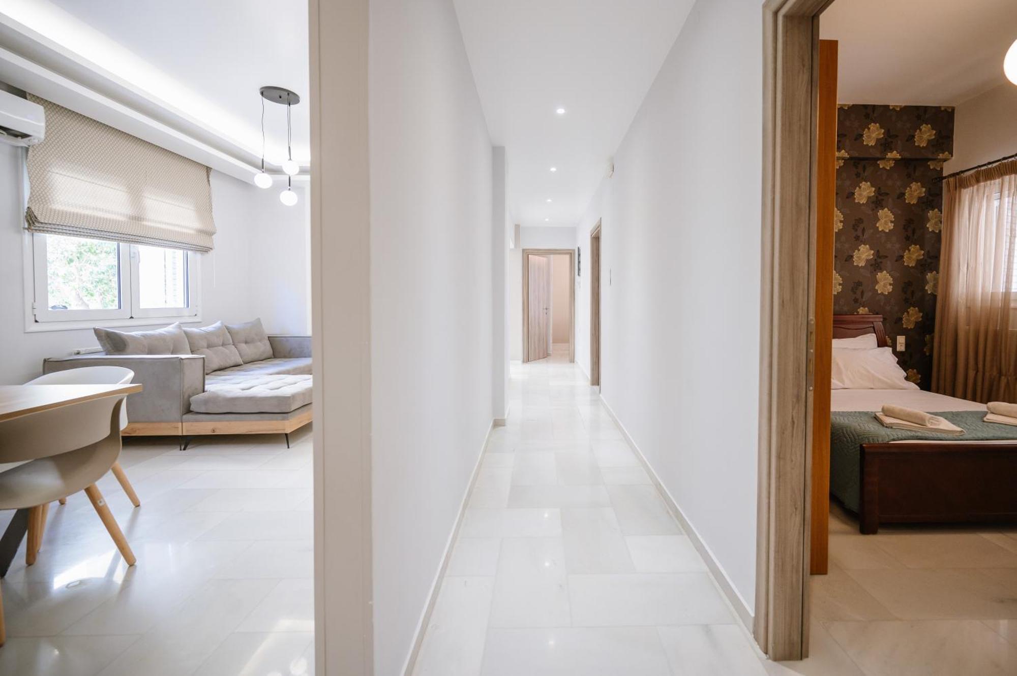 Brand New Family House Est. 2023 Apartment Ираклио Екстериор снимка